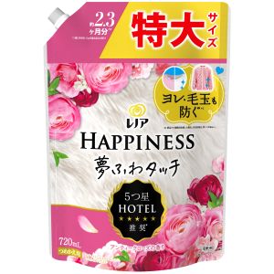 P&Gジャパン P&Gジャパン レノア ハピネス 夢ふわタッチ 柔軟剤 アンティークローズ つめかえ 特大 720mL