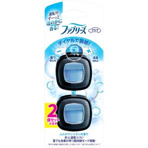 P&G P&G ファブリーズ クルマ イージークリップ 微香 ふんわりシャボンのそよ風の香り 2個パック