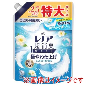 P&G P&G レノア 超消臭1WEEK 極やわ仕上げ ふんわりシャボンの香り つめかえ用 特大サイズ 770mL