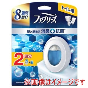 P&G P&G ファブリーズ トイレ用 消臭剤 プレミアムシリーズ 抗菌 ウルトラフレッシュシャボン 本体 つめかえ1個パック