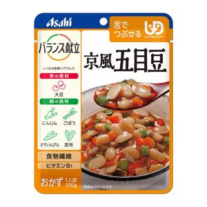 アサヒグループ食品 Asahi アサヒ バランス献立 京風五目豆 100g