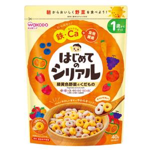 アサヒ 和光堂 和光堂 はじめてのシリアル 緑黄色野菜と果物 40g