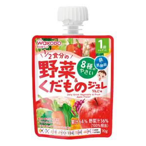 アサヒ Asahi アサヒ 1歳からの マイジュレドリンク 1/2食分野菜 & くだもの りんご味 70g