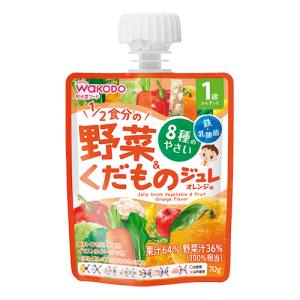 アサヒ Asahi アサヒ 1歳からの マイジュレドリンク 1/2食分野菜 & くだもの オレンジ 70g