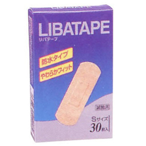 リバテープ製薬 リバテープ 防水やわらかフィット Sサイズ 30枚入