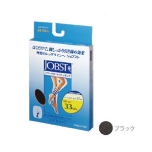 テルモ TERUMO テルモ ジョブスト パワーサポートストッキング ひざ下タイプ ブラック Lサイズ JOBST