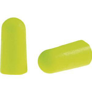 スリーエム 3M スリーエム 3M 312-1250 耳栓 E-A-Rsoftイエローネオン ひもなし