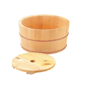 ヤマコー 用美 YAMACO ヤマコー さわら 椹 氷桶 中蓋付 小 04305 用美