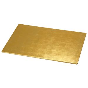 ヤマコー 用美 YAMACO ヤマコー 金色長角敷膳 大 43x31xt0.6cm 08282 用美