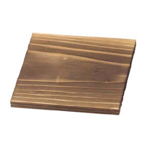 ヤマコー 用美 YAMACO ヤマコー 焼杉 敷板 小 11ｘ11cm 08430 用美