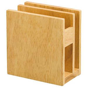 ヤマコー 用美 YAMACO ヤマコー SC 木製 ナプキン & メニュースタンド ナチュラル 15278 用美