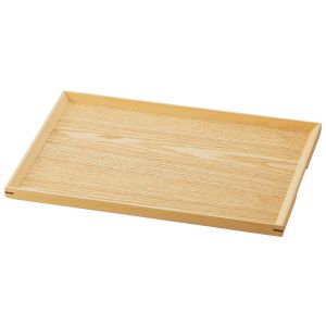 ヤマコー 用美 YAMACO ヤマコー 木製 ノンスリップ マルチトレイ 中 39×27×H2cm 15555 用美