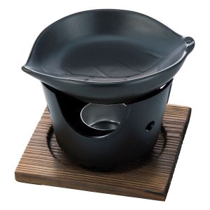 ヤマコー 用美 YAMACO ヤマコー 遠赤陶板 木の葉鍋 21427 用美