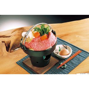 ヤマコー 用美 YAMACO ヤマコー すきやき鍋つる付 1人用 21494 用美