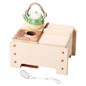 ヤマコー 用美 YAMACO ヤマコー 檜 角型湯豆腐セット 1人用 UH1021 23102 用美