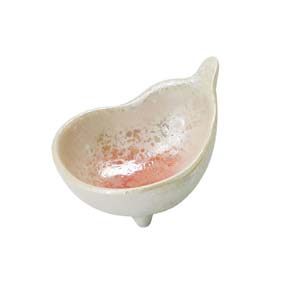 ヤマコー 用美 YAMACO ヤマコー ナス型ラスター珍味入 ピンク 27917 用美