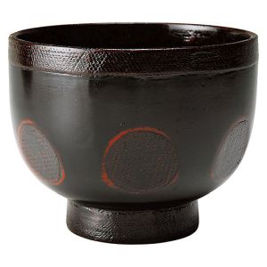 ヤマコー 用美 YAMACO ヤマコー 大汁椀 布張エクボ 曙 13×H10.3cm 32337 用美
