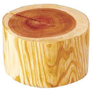 ヤマコー 用美 YAMACO ヤマコー 新 杉 磨き丸太ディスプレイ台 大径 L 45525 用美