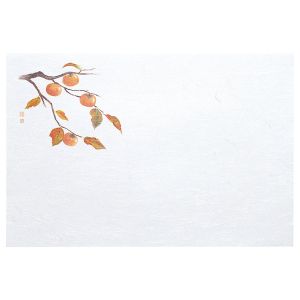 ヤマコー 用美 YAMACO ヤマコー 尺3 雲竜和紙 懐石まっと 枯淡 柿 100枚入 65204 用美