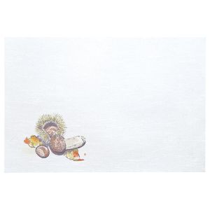 ヤマコー 用美 YAMACO ヤマコー 尺3 雲竜和紙 懐石まっと 枯淡 松茸と栗 100枚入 65208 用美