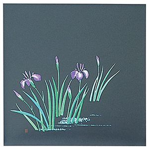 ヤマコー 用美 YAMACO ヤマコー 四季クリアシート 菖蒲 200枚入 66418 用美