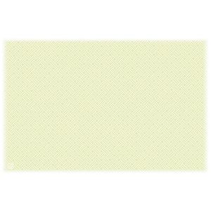 ヤマコー 用美 YAMACO ヤマコー 尺3 奉書和紙 懐石まっと 彩り小紋 若草色 100枚入 66775 用美