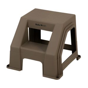 ベストコ BESTOCO ベストコ 踏み台 スツールステップ 脚立 M ブラウン MA-4117 Boiteガレージ