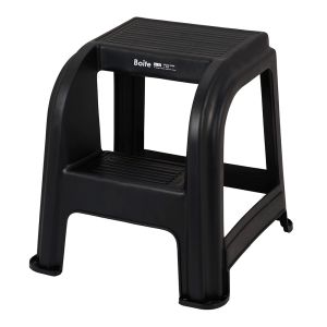ベストコ BESTOCO ベストコ 踏み台 スツールステップ 脚立 L ブラック MA-4122 Boiteガレージ