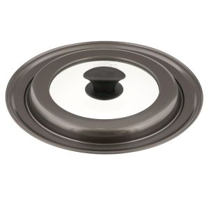 ベストコ BESTOCO ベストコ フライパン ふた 26-30cm 対応 ガラス窓付 L 日本製 MA-2053 エコロジカルフライパンカバー