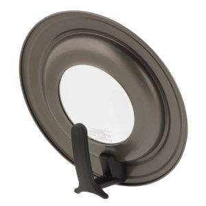 ベストコ BESTOCO ベストコ フライパン ふた 24-28cm 対応 立つ ガラス窓付 M スタンド式 日本製 MA-2055 エコロジカルフライパンカバー