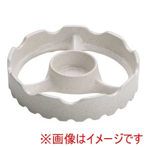 トーセラム TOCERAM トーセラム 温度センサー付きガスコンロ用焼き台 15cm ミニ ホワイト