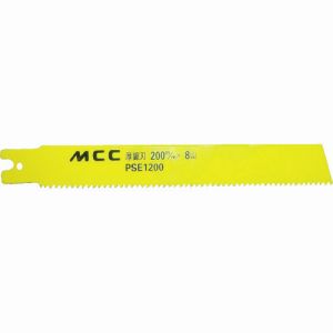 MCCコーポレーション 松阪鉄工所 MCC PSE1200A PSヨウ厚鋸刃 200MMX8山 ステンレス   5枚入 松阪鉄工所