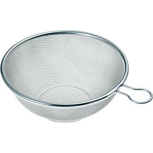 新越ワークス スリースノー 18-8 頑丈な ザル プチリング付 25cm 16メッシュ 新越ワークス TS