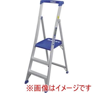 ピカ PICA ピカ SEK-90 上わく付き片面昇降式専用脚立 SEK 3段 メーカー直送 代引不可 北海道沖縄離島不可