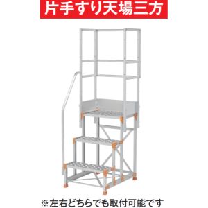 ピカ PICA ピカ 片手すり天場三方 手すり高さ900mm 1100mm兼用 FGN-TKS346 メーカー直送 代引不可  北海道沖縄離島不可