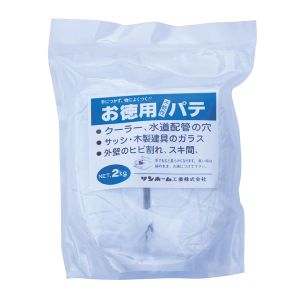 サンホーム工業 サンホーム工業 KP-WL お徳用パテ 白色 2kg KPWL