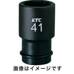 KTC 京都機械工具 KTC BP8L-41TP 25.4sq. インパクトレンチ用ソケット ディープ薄肉 ピン リング付 41mm