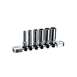 KTC 京都機械工具 KTC NTB2L06WA ネプロス 6.3sq. ディープソケットセット 6コ組 NEPROS