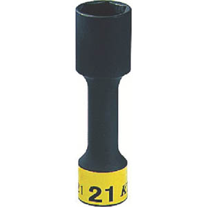 KTC 京都機械工具 KTC BP49-21 12.7sq. インパクトレンチ用ホイールナットソケット ロング薄肉 21mm