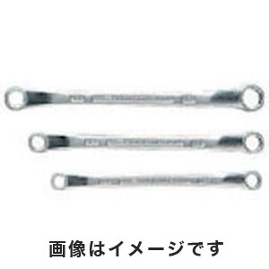 KTC 京都機械工具 KTC M253 45°ロングめがねレンチセット 3本組