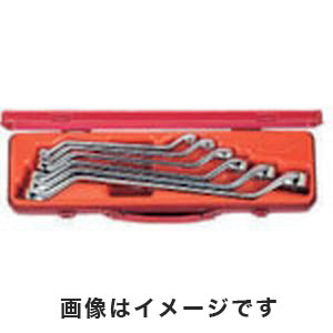 KTC 京都機械工具 KTC M256 45° ロング めがねレンチセット 6本組