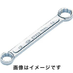 KTC 京都機械工具 KTC M100-22X24 ストレートショートめがねレンチ 22×24mm