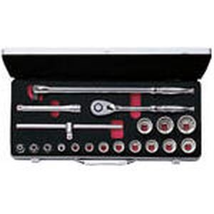 KTC 京都機械工具 KTC TB415W 12.7sq. ソケットレンチセット 19点