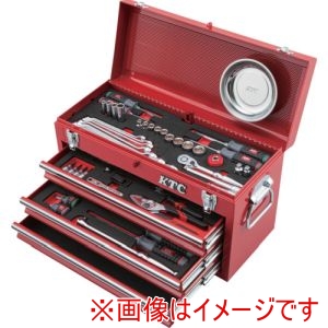 KTC 京都機械工具 KTC SK3661X 工具セット チェストタイプ [66点] メーカー直送 代引不可 北海道沖縄離島不可