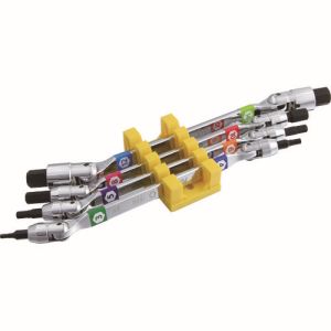 スエカゲツール SUEKAGETOOL スエカゲツール  DFH-4S 4本組ダブルフレックスヘキサゴンレンチセット