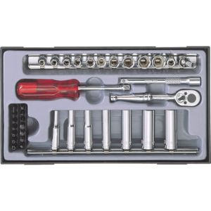 スエカゲツール SUEKAGETOOL  スエカゲツール PA2400 1/4DR ツールキット 40PC