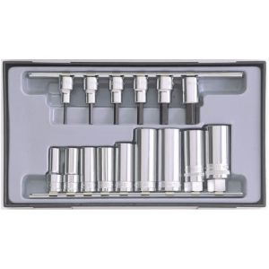 スエカゲツール SUEKAGETOOL  スエカゲツール PA3170 3/8DR ハンガーシリーズ 17PC