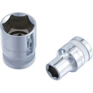 スエカゲツール SUEKAGETOOL  スエカゲツール 142140 1/2DR ウェーブソケット 14mm 6PT