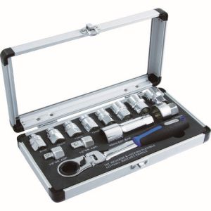 スエカゲツール SUEKAGETOOL スエカゲツール  GTFL-13SS ゴースルーラチェット&スプラインソケットセット
