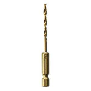 高芝ギムネ製作所 高芝ギムネ No.2306-3.0 FIRST チタンコート 六角鉄鋼ドリル 3.0mm